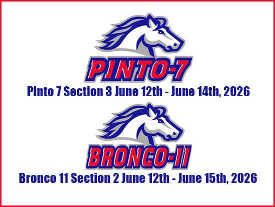 Pinto 7 Section 3 and Bronco 11 Section 2 2026